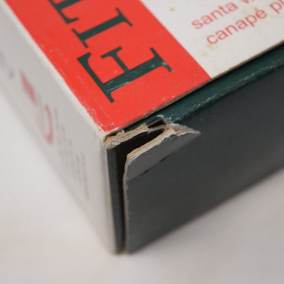 2002 Fitz and Floyd Essentials Santa Wreath Canape Plate IOB Christmas 3D - Picture 13 of 14